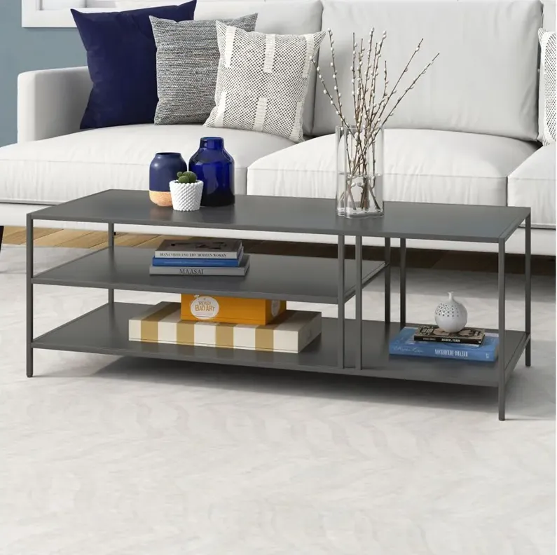 Lee Coffee Table in Gunmetal Gray by Hudson & Canal