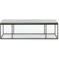 Hughes Rectangular Coffee Table in Bluestone by Four Hands