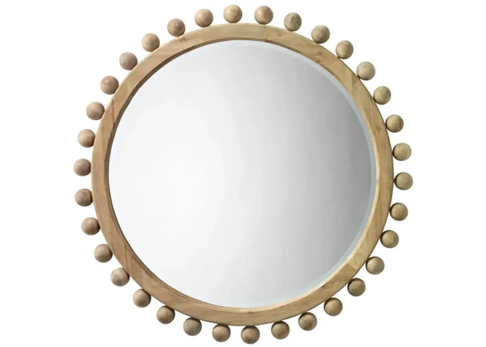 Brighton Mirror in Brown by Jamie Young Company