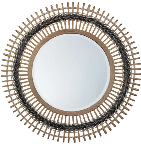 Grove Braided Mirror in Gray by Jamie Young Company