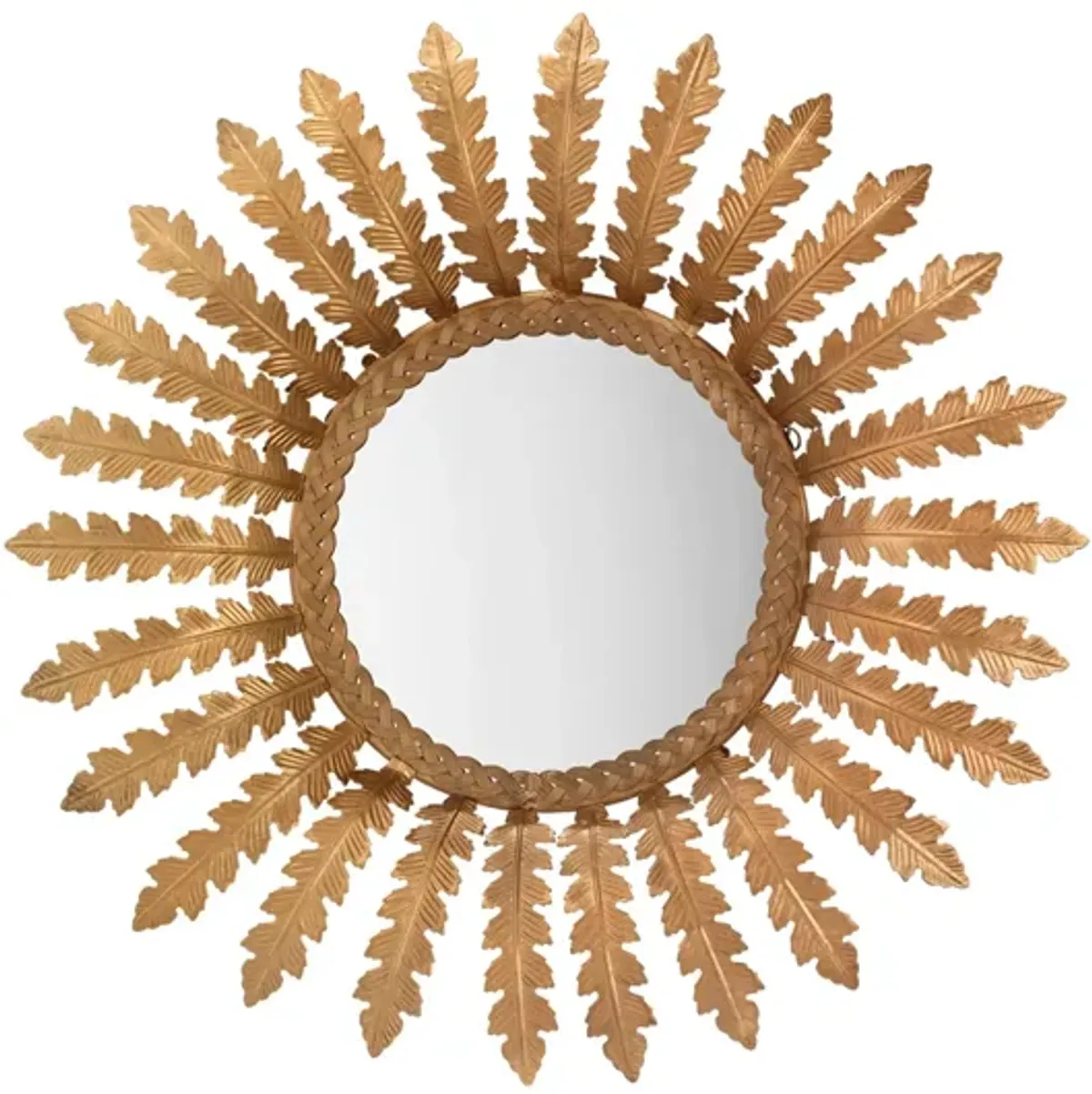 Elouise Mirror in Gold by Jamie Young Company