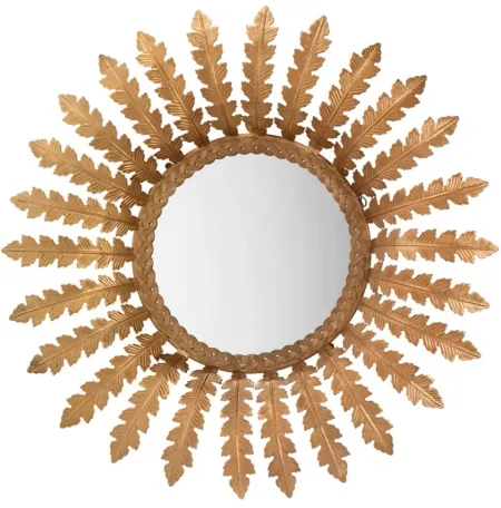 Elouise Mirror in Gold by Jamie Young Company