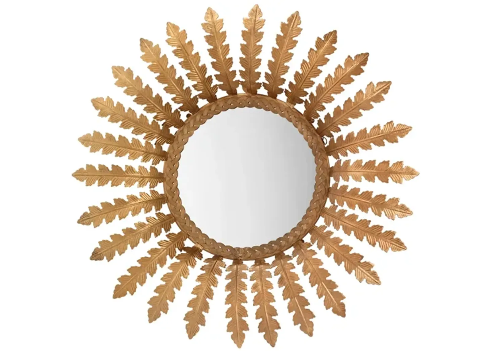 Elouise Mirror in Gold by Jamie Young Company