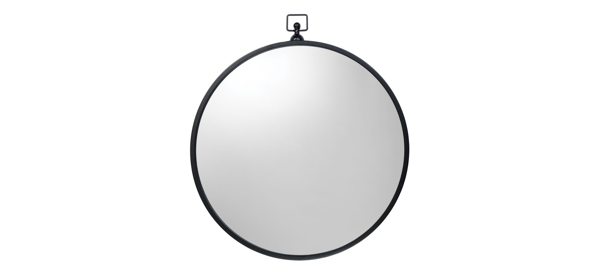 Zoe Mirror in Black by Jamie Young Company