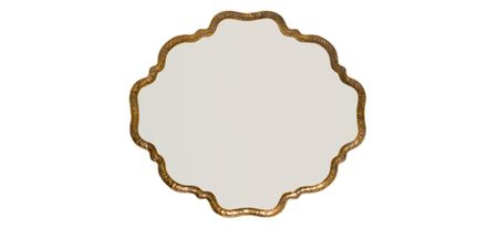 Elise Mirror in Antiqued Gold by Jamie Young Company