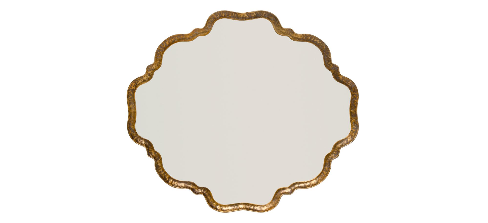 Elise Mirror in Antiqued Gold by Jamie Young Company