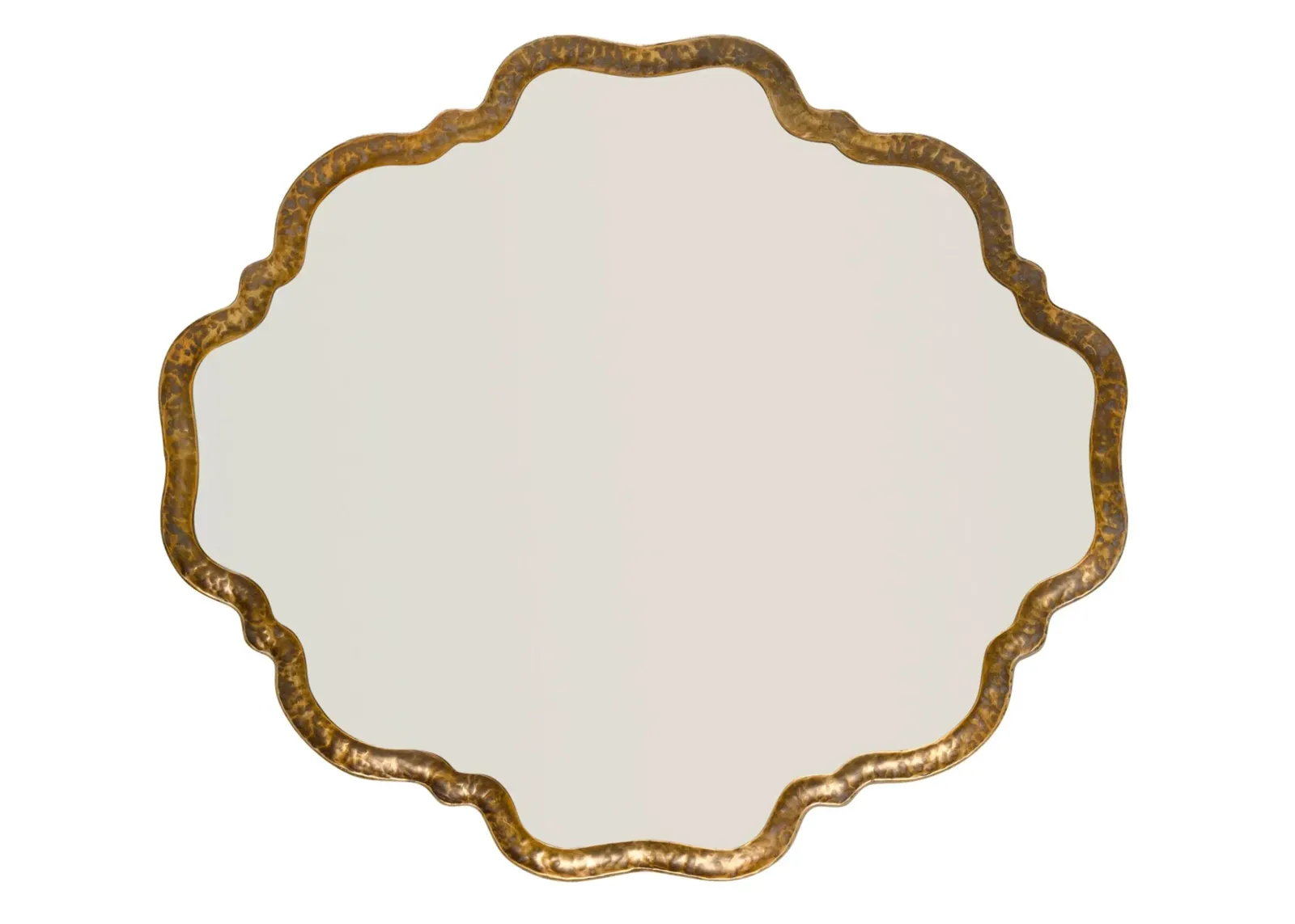 Elise Mirror in Antiqued Gold by Jamie Young Company