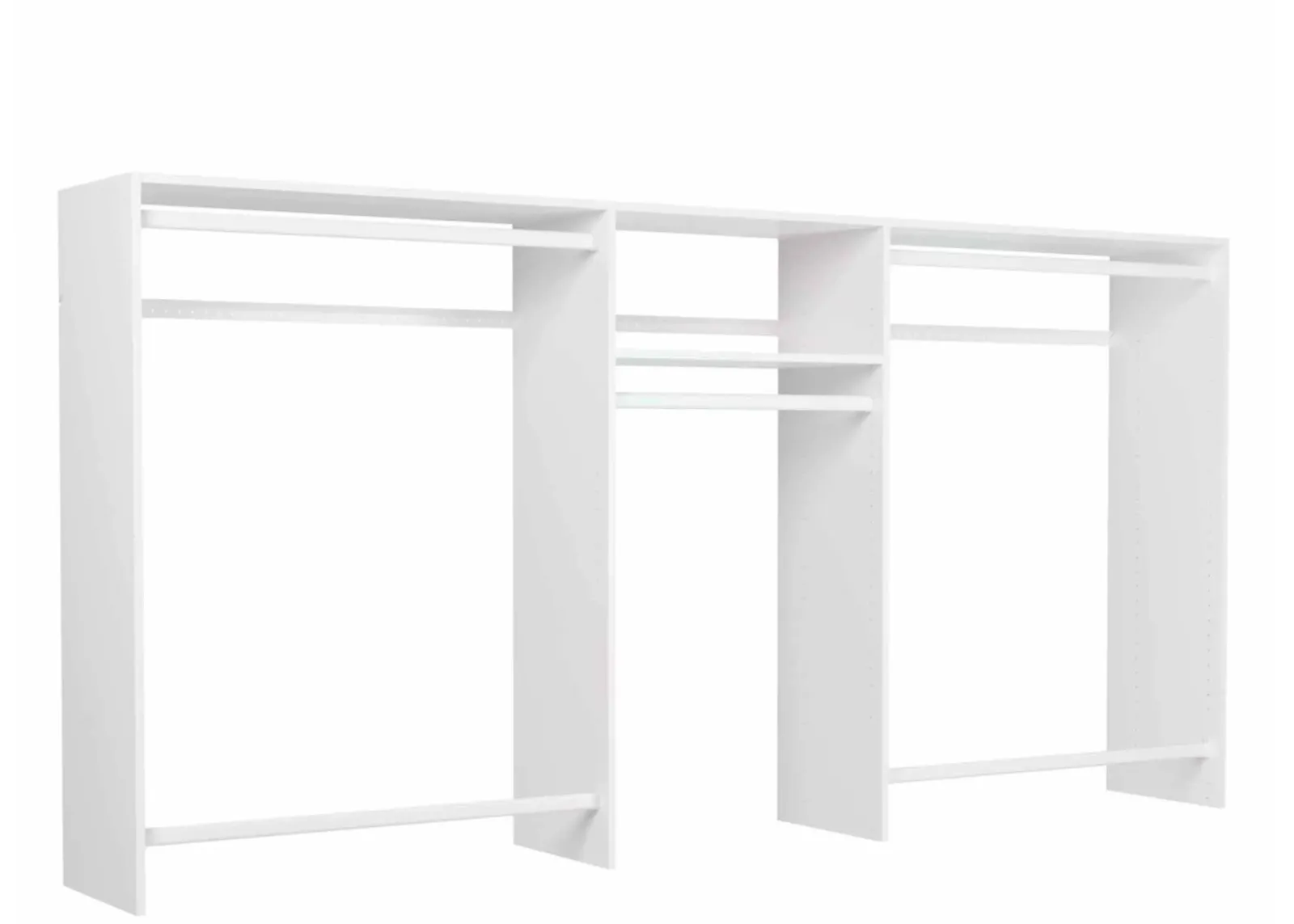 Allen Basic Hanging Closet Kit in White by Easy Track