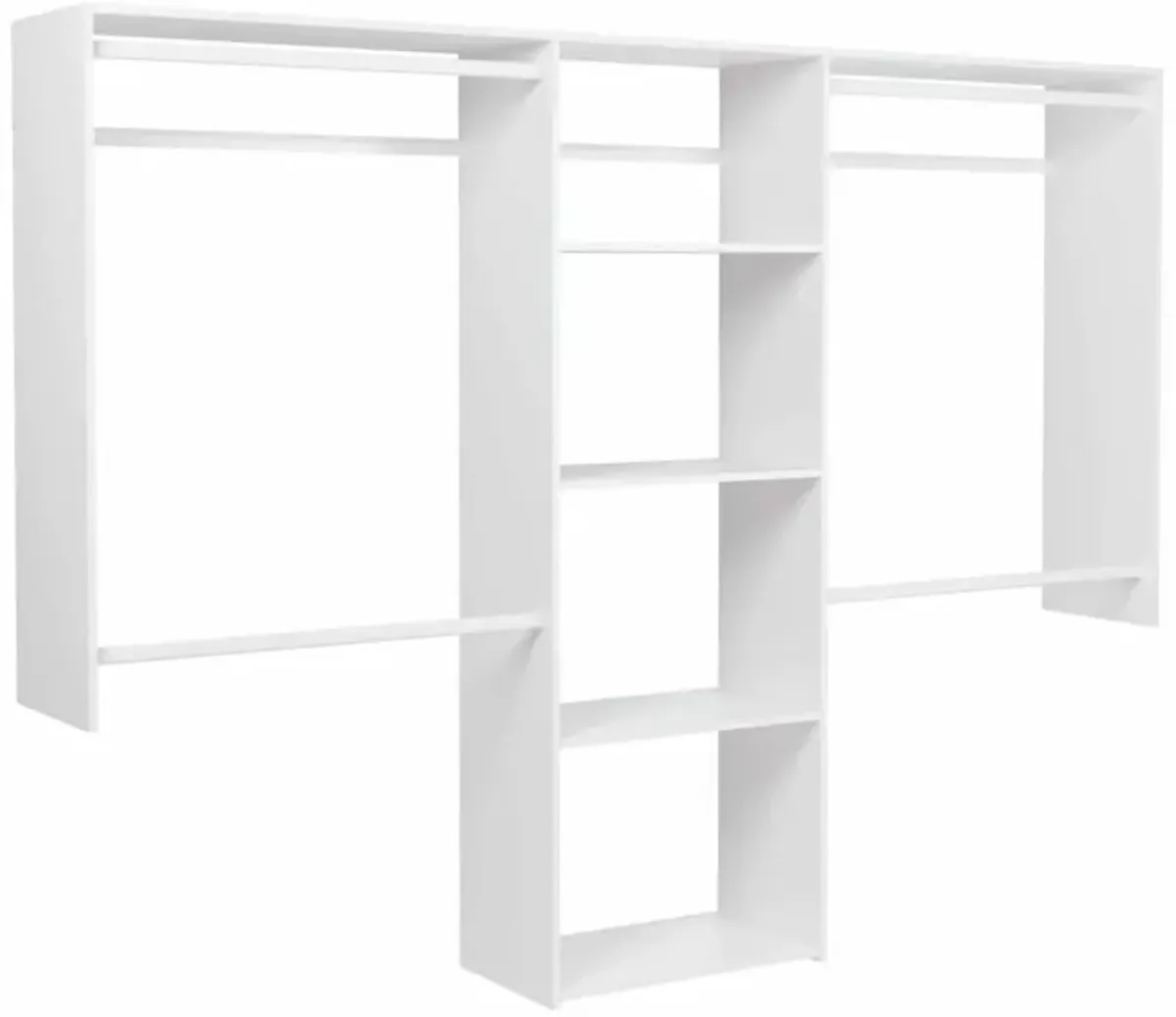 Allen Deluxe Shelving Closet Kit in White by Easy Track