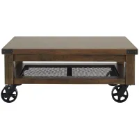 Amarillo Cocktail Table in Brown by Steve Silver Co.
