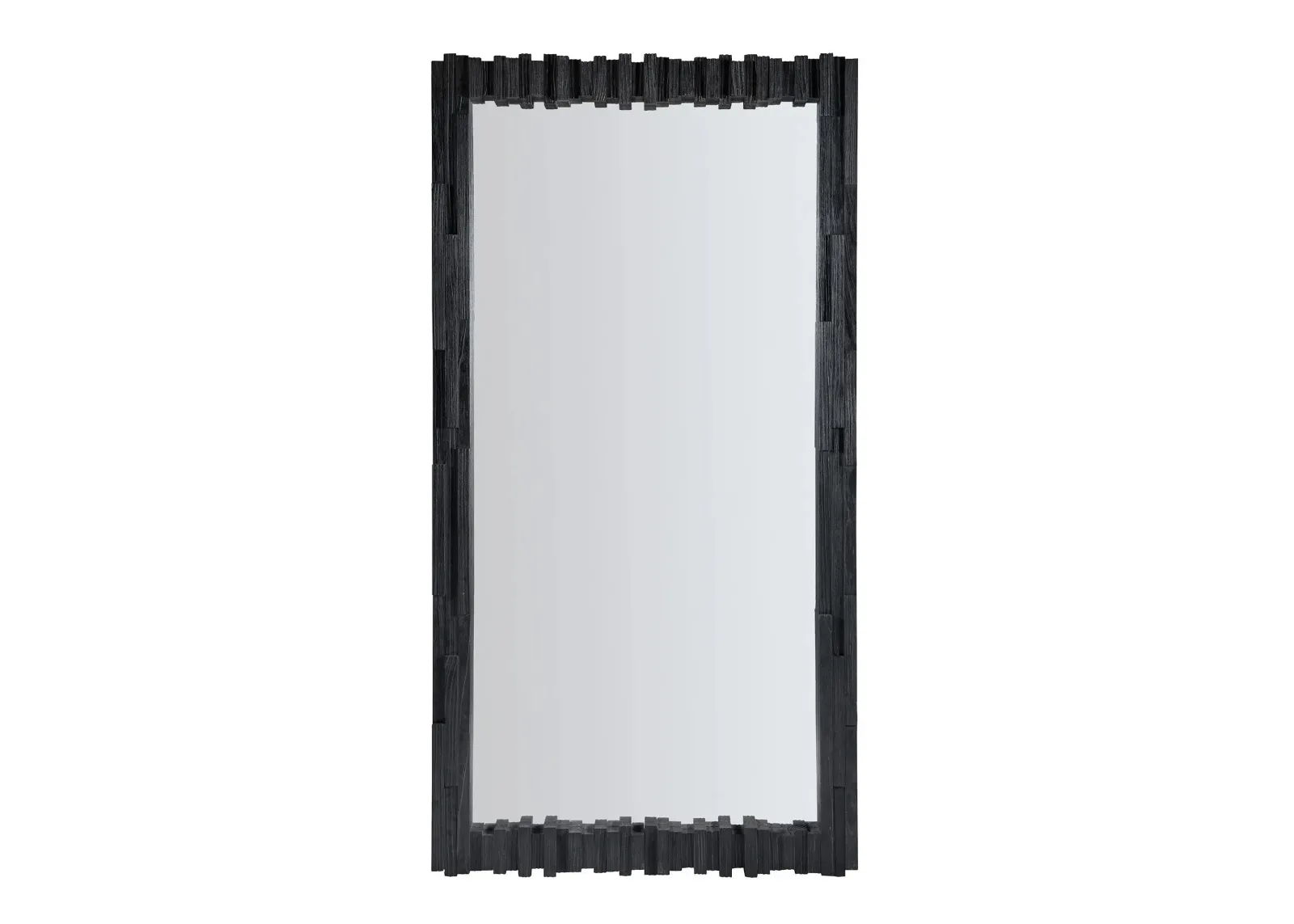 Chapman Floor Mirror in Charred Black by Hooker Furniture