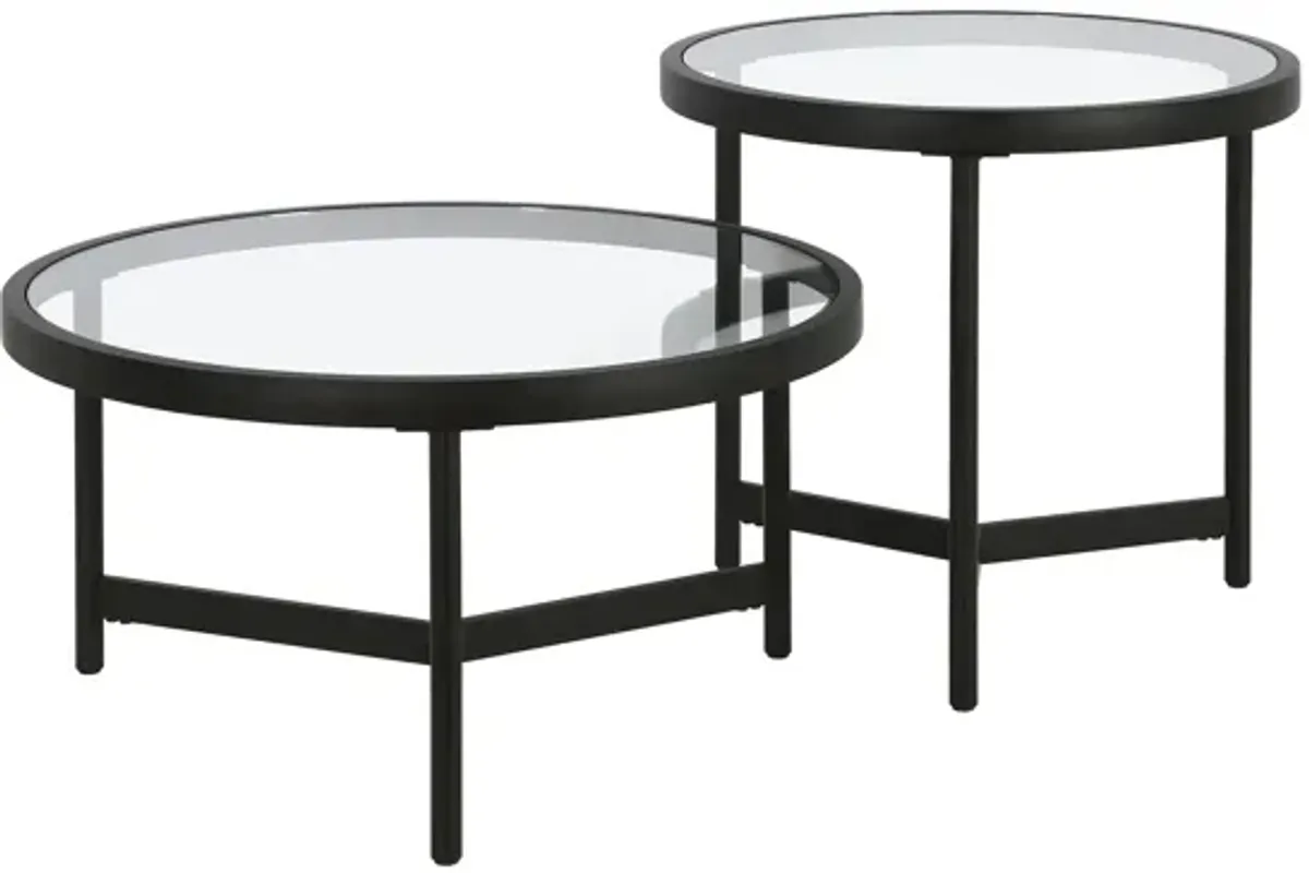 Ariel Two-Piece Coffee Table Set