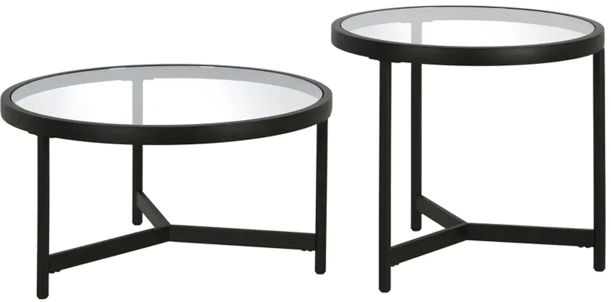 Ariel Two-Piece Coffee Table Set