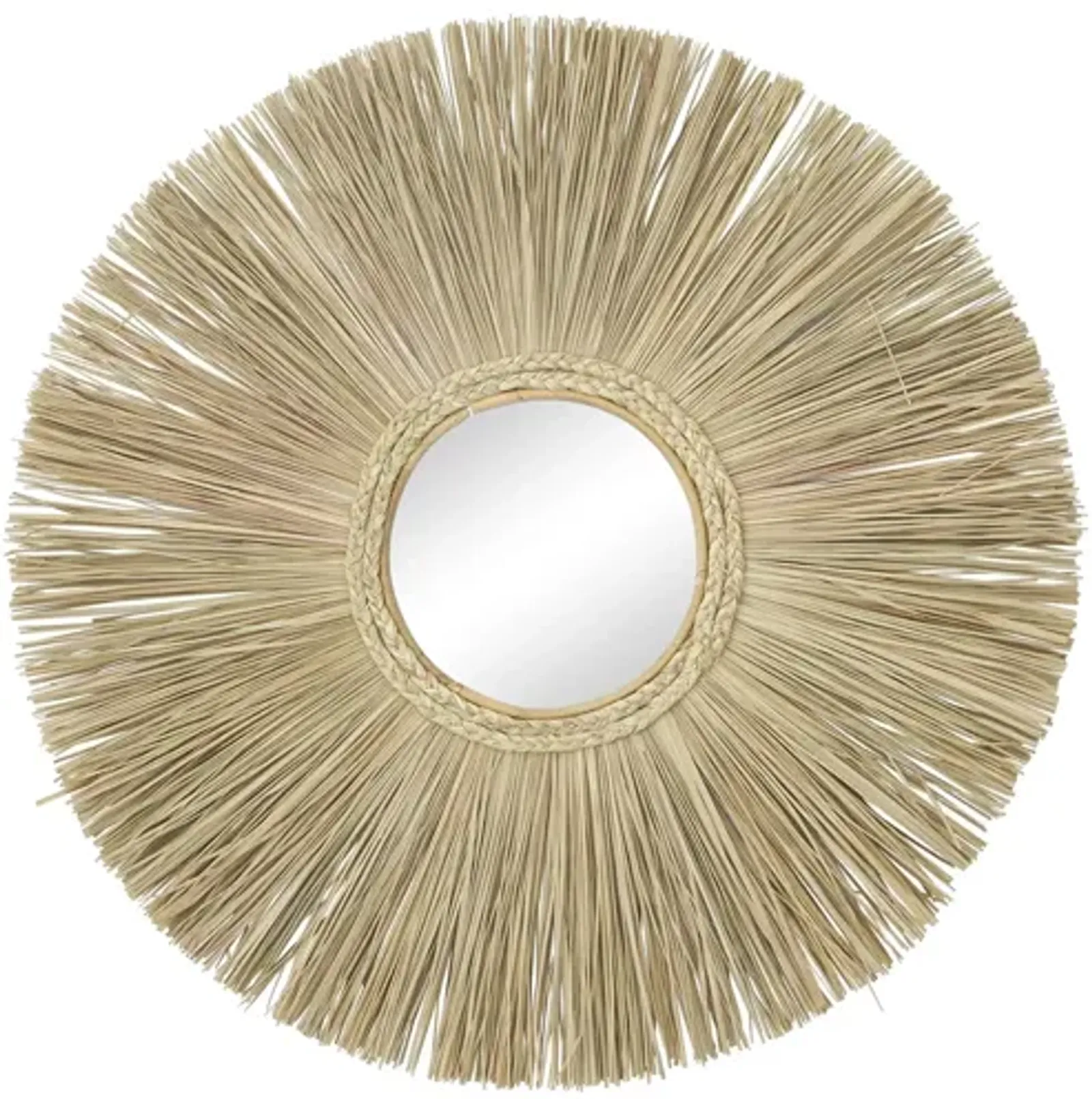 Ivy Collection Bohemian Wall Mirror