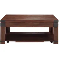 Bentzen Lift-Top Cocktail Table in Brown by Steve Silver Co.