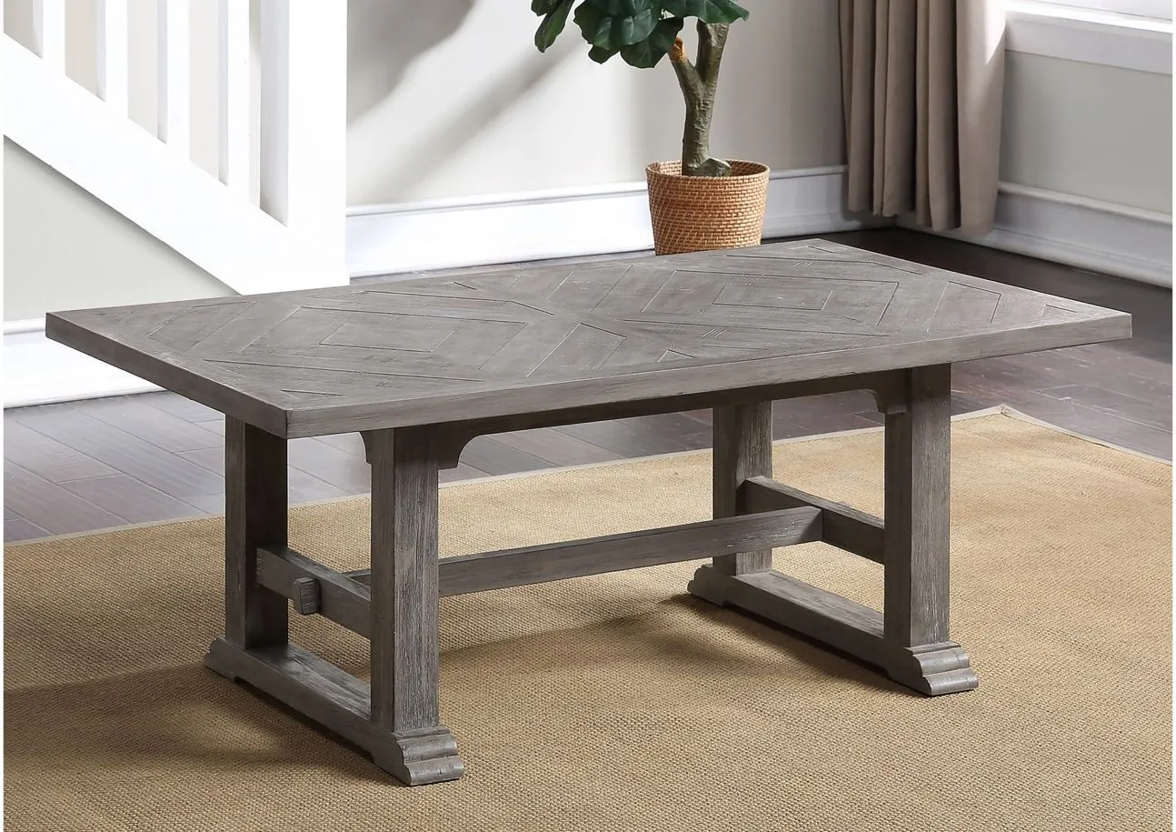 Whitford Coffee Table in Dove Gray Finish by STEVE SILVER COMPANY