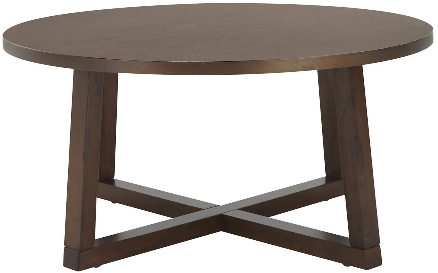 Trinity 3PK Occasional Tables w/ Casters in Brown by Elements International Group