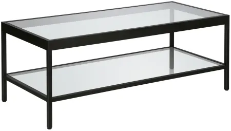 Alexis Coffee Table in Blackened Bronze by Hudson & Canal