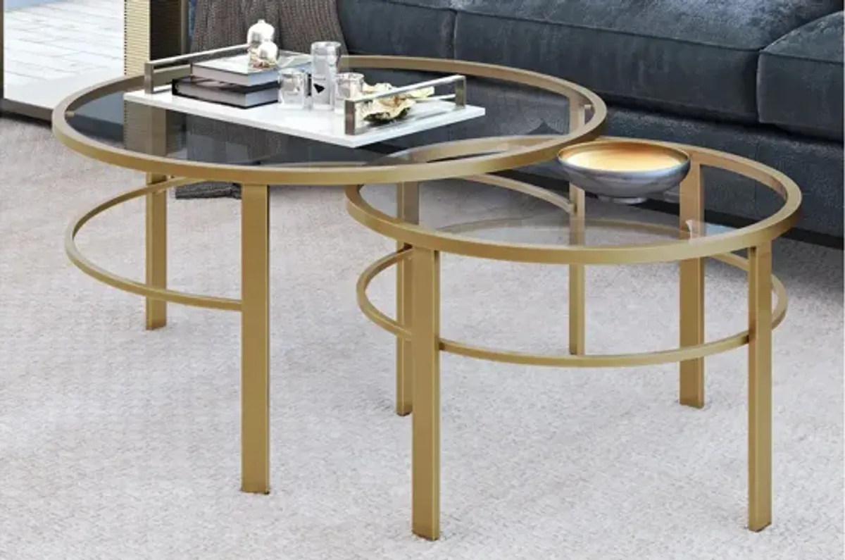 Gaia Round Nesting Coffee Table Set