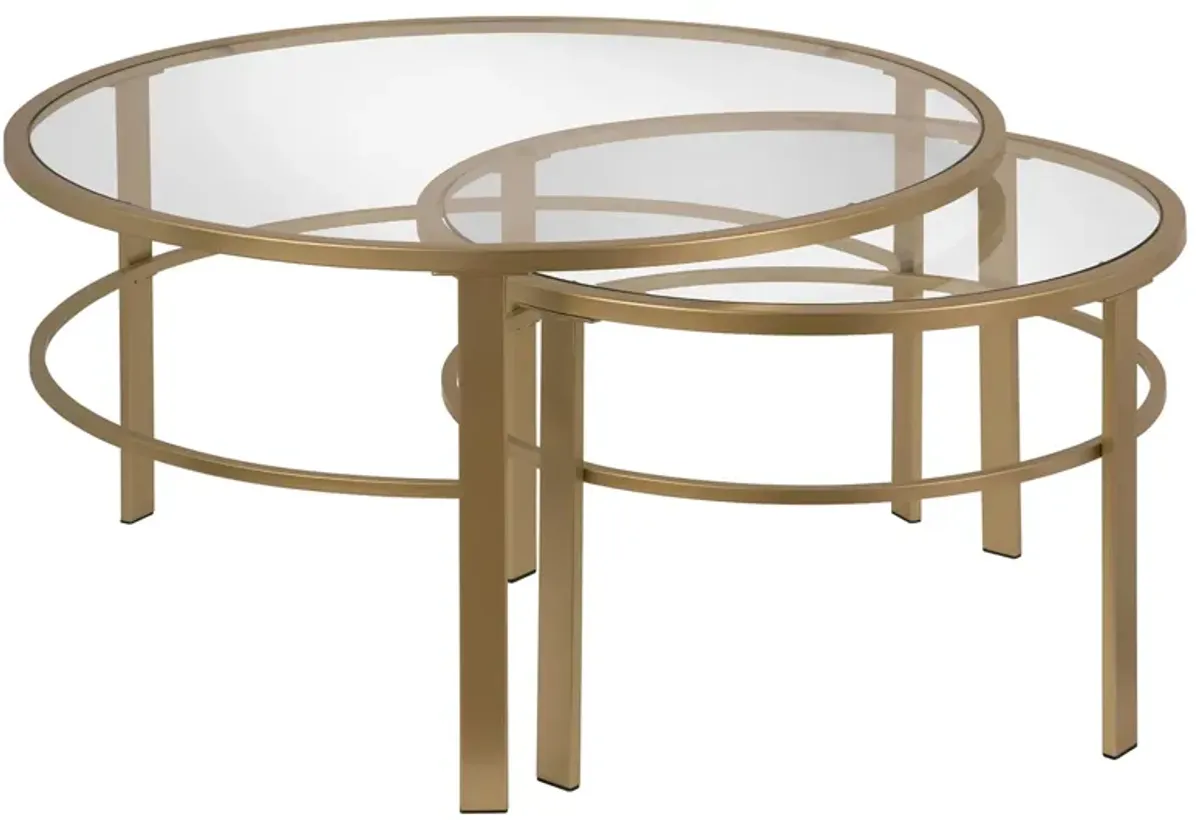 Gaia Round Nesting Coffee Table Set