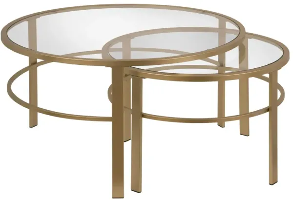 Gaia Round Nesting Coffee Table Set
