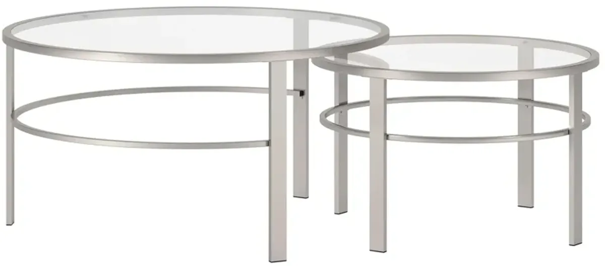 Gaia Round Nesting Coffee Table Set