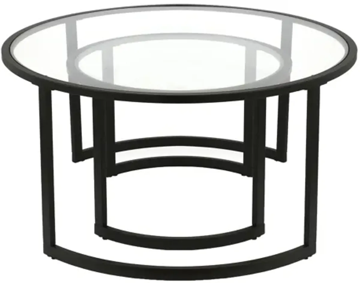 Mitera Round Nesting Coffee Table Set