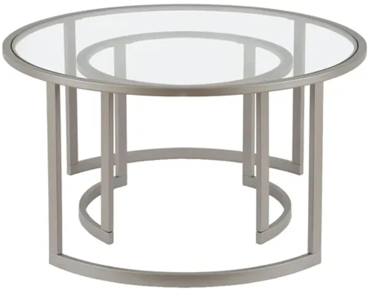 Mitera Round Nesting Coffee Table Set