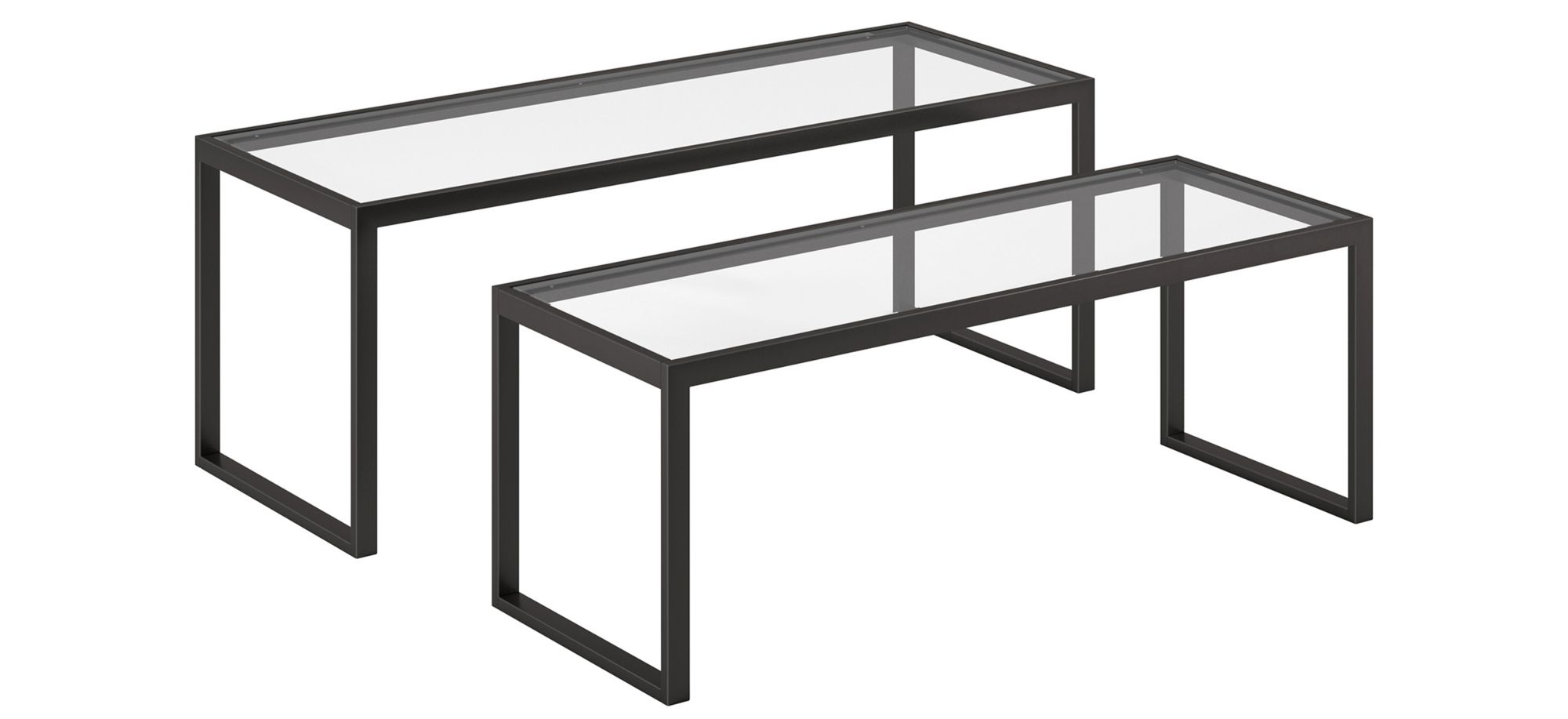 Richie Rectangular Nesting Coffee Table Set