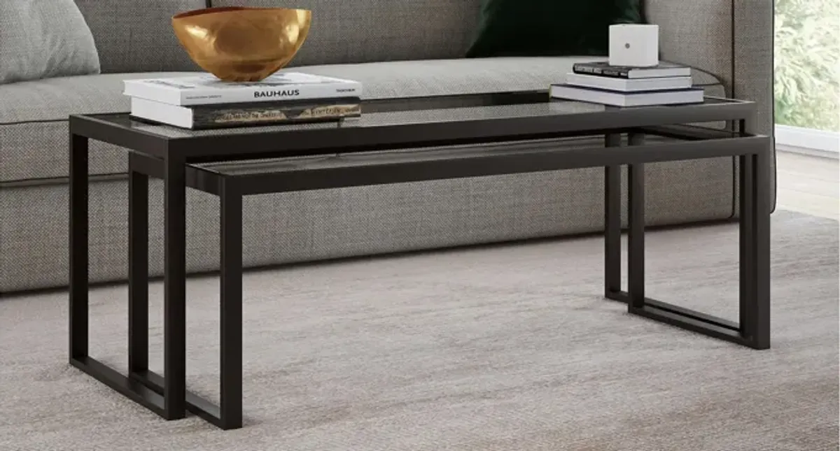 Richie Rectangular Nesting Coffee Table Set