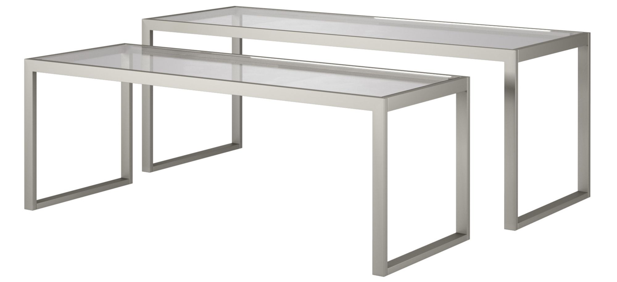 Richie Rectangular Nesting Coffee Table Set