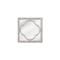 Sutter Wall Mirror in Distressed White by Bassett Mirror Co.