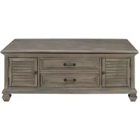 Ashford Rectangular Lift-Top Cocktail Table in Dove Tail Grey by Magnussen Home