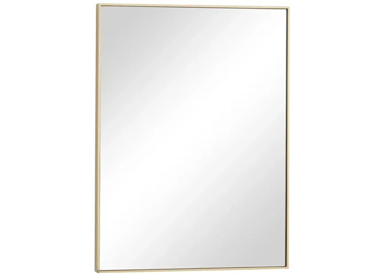 Ivy Collection Horowitz Wall Mirror in Gold by UMA Enterprises