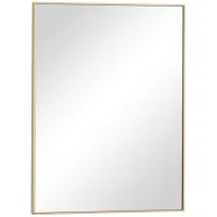 Ivy Collection Horowitz Wall Mirror in Gold by UMA Enterprises