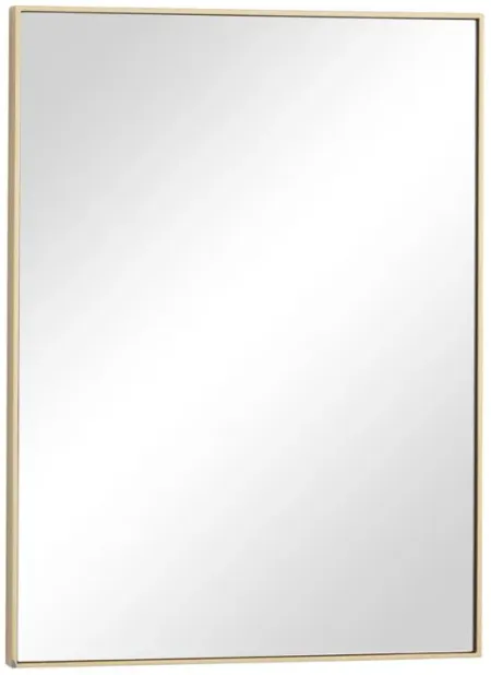 Ivy Collection Horowitz Wall Mirror in Gold by UMA Enterprises