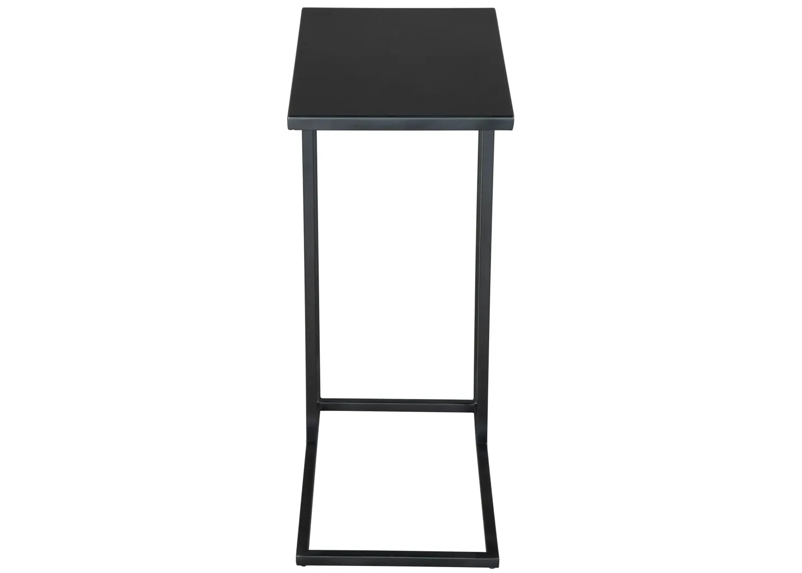 Atom Side Table in Black by Zuo Modern