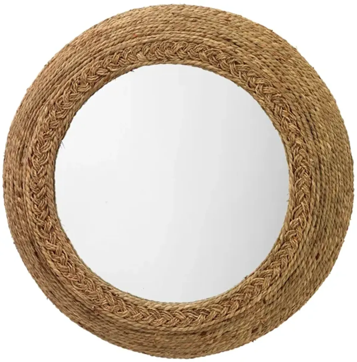 Seagrass Mirror in Brown by Jamie Young Company