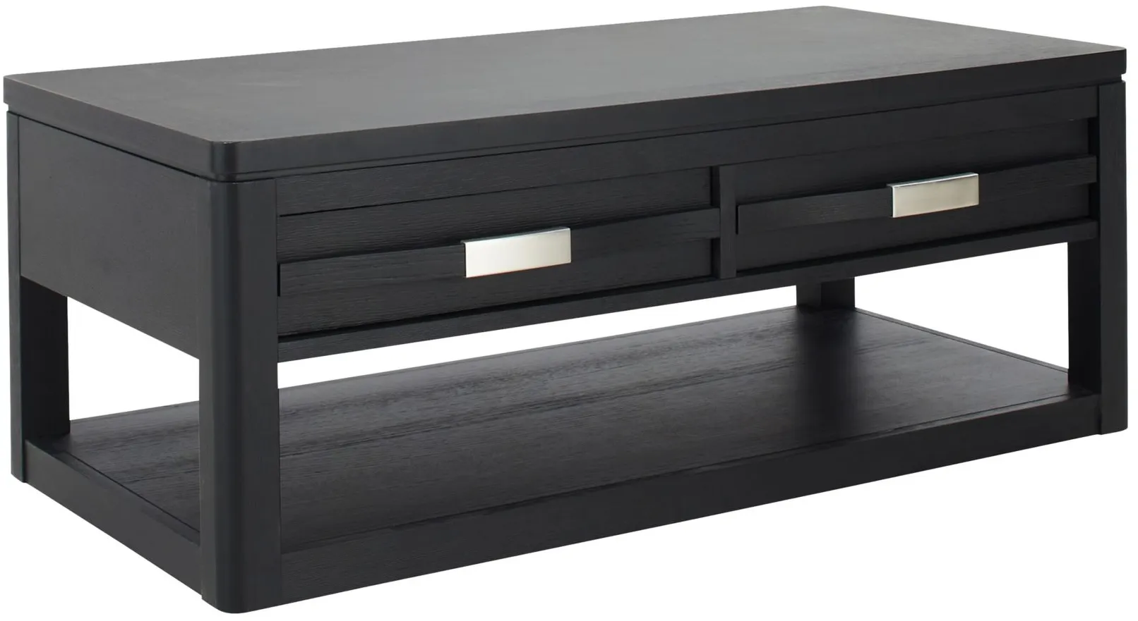 Adir Cocktail Table in Black by Davis Intl.