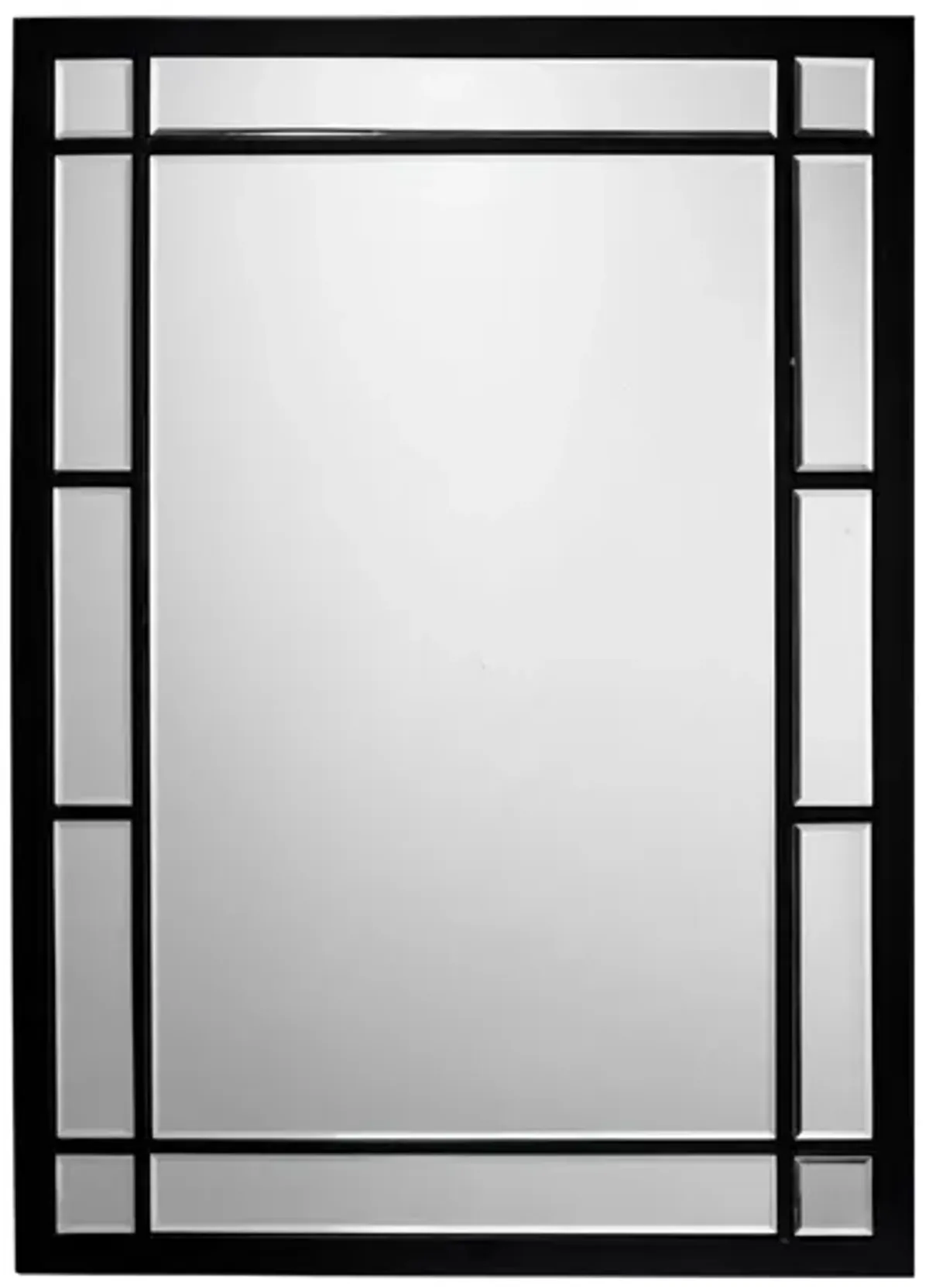 Chelsea Mirror in Black by Jamie Young Company