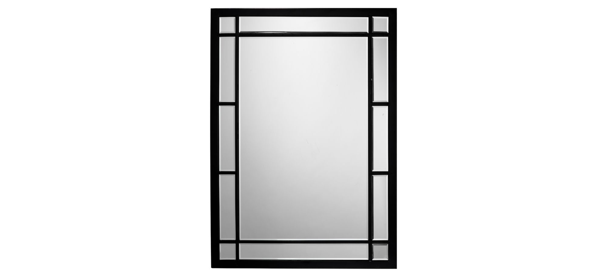 Chelsea Mirror in Black by Jamie Young Company