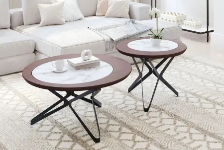 Anderson Coffee Table Set in Black by Zuo Modern