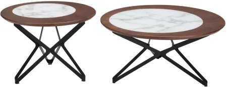 Anderson Coffee Table Set in Black by Zuo Modern