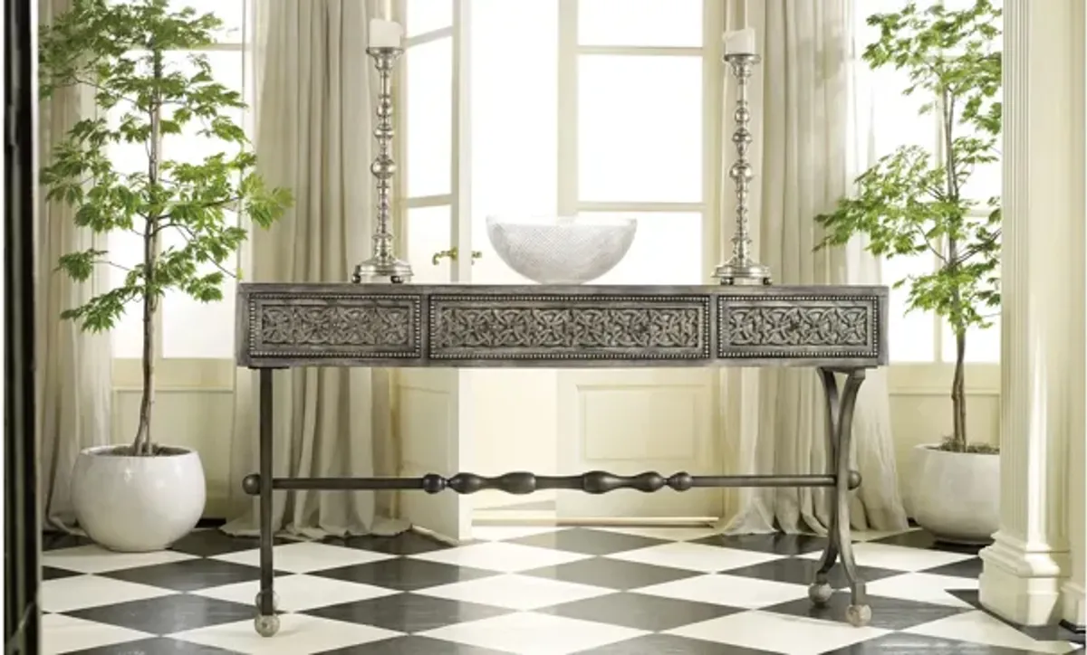 Melange Ravenna Rectangular Console