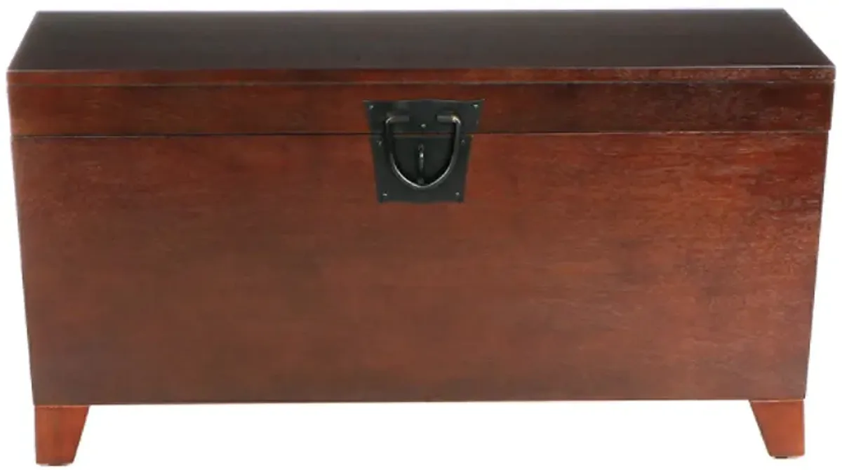 Edenbridge Cocktail Table Trunk in Brown by SEI Furniture