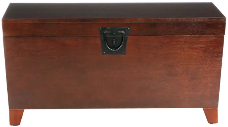 Edenbridge Cocktail Table Trunk in Brown by SEI Furniture