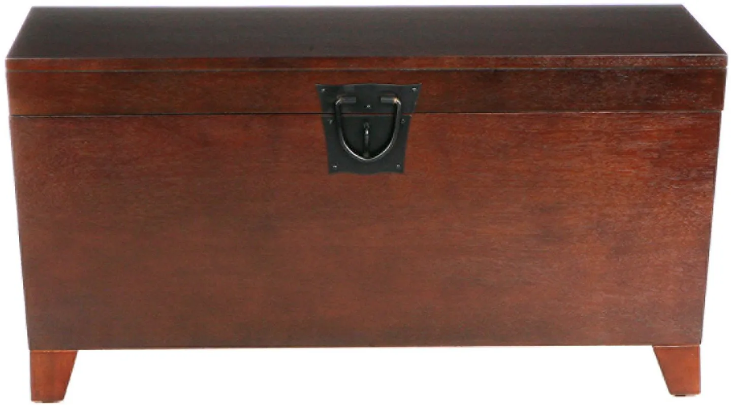 Edenbridge Cocktail Table Trunk in Brown by SEI Furniture