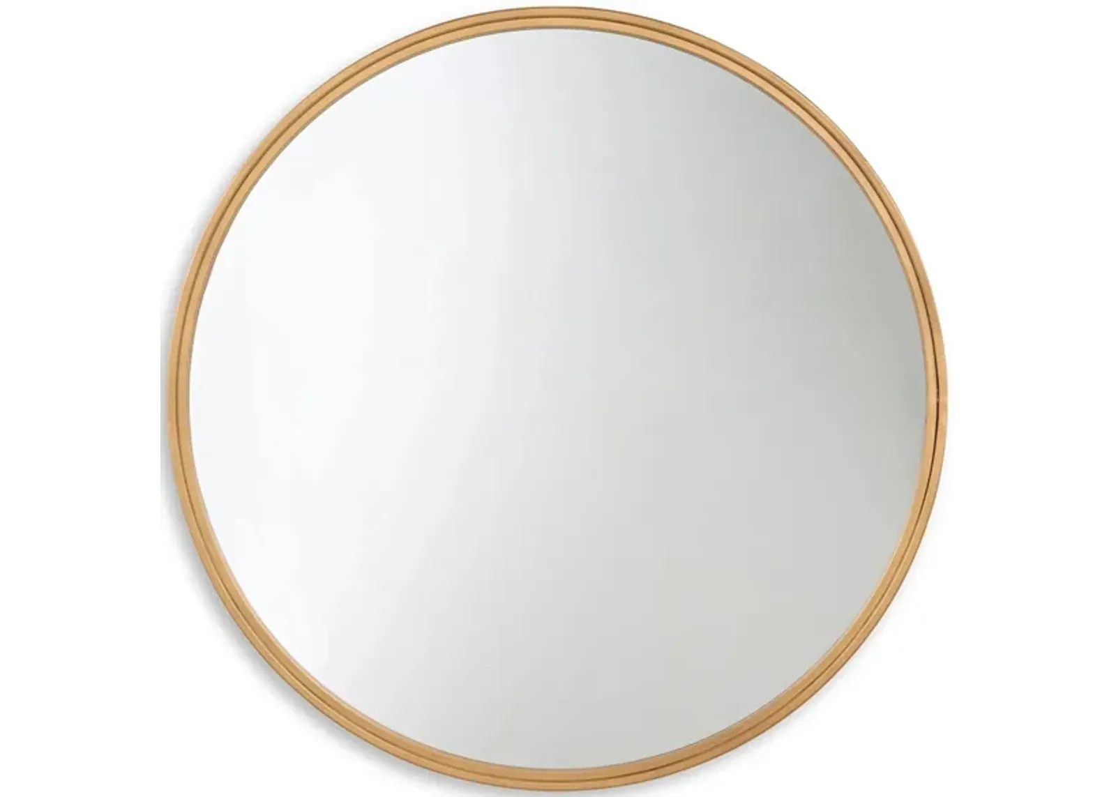 Brocky Accent Mirror in Gold Finish by Ashley Express