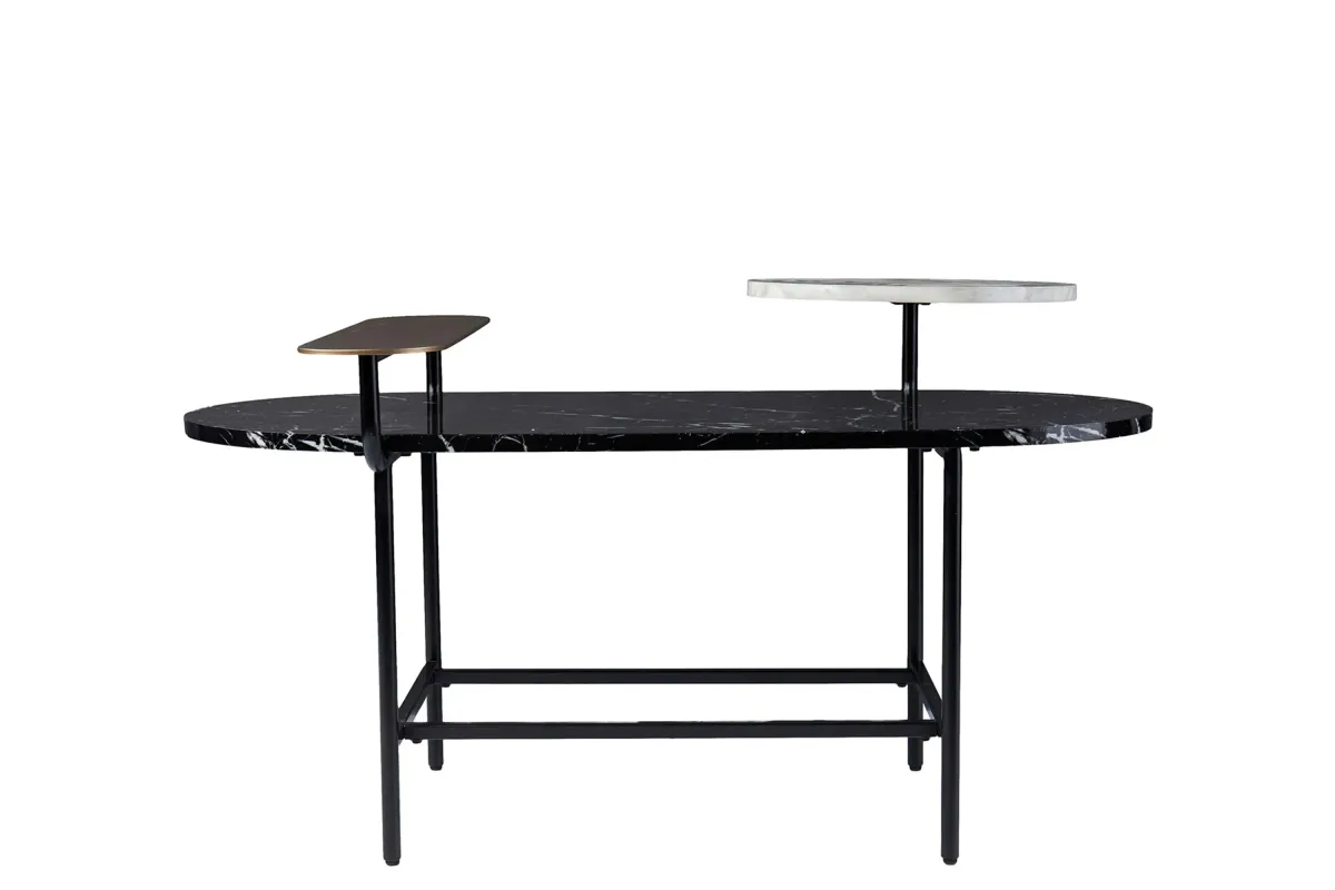 Colyton Cocktail Table in Black by SEI Furniture