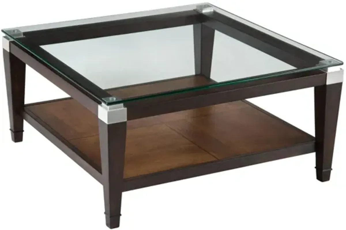 Dunhill Square Glass Coffee Table